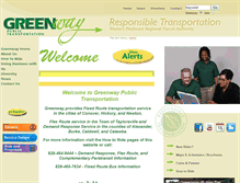 Tablet Screenshot of mygreenway.org